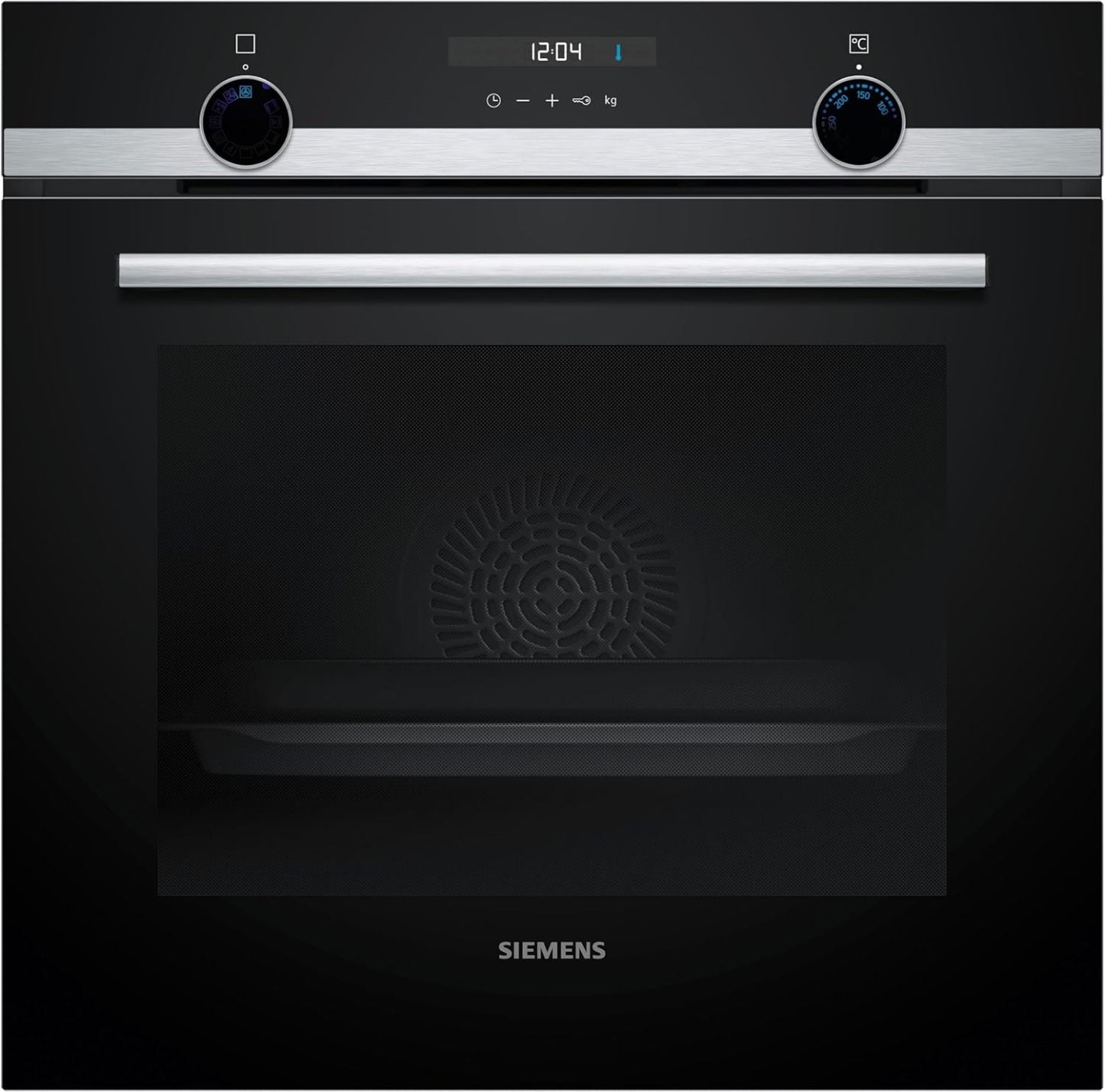 Siemens HB572ABS3, iQ300, Einbau-Backofen 60 x 60 cm, Air Fry, activeClean Pyrolyse Selbstreinung, LED-Touchbedienung, 3D Heißluft, Schnellaufheizung, cookControl10 Automatikprogramme, Edelstahl
