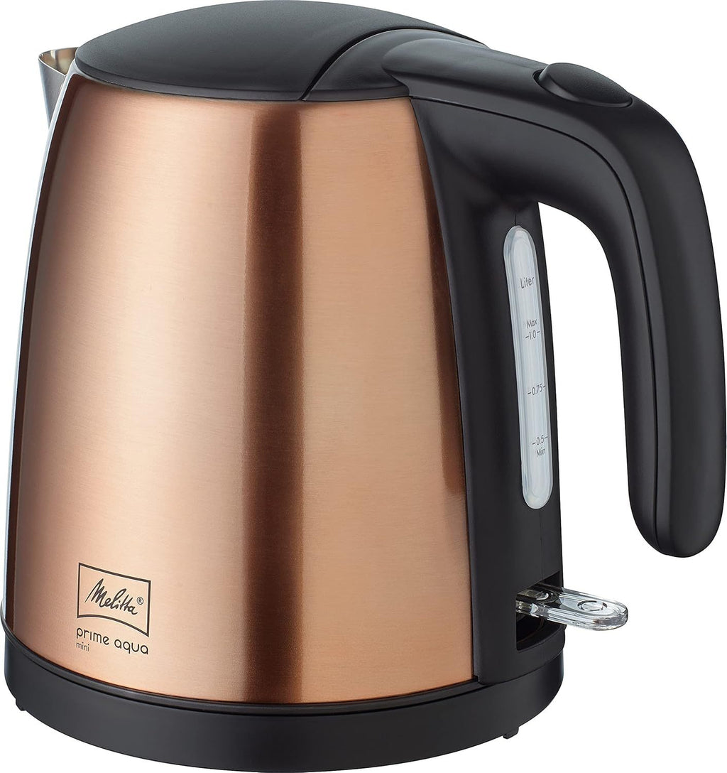 Melitta AromaFresh - Filterkaffeemaschine - mit Glaskanne - integriertes Mahlwerk - Timer Funktion - 10 Tassen - Pure Black