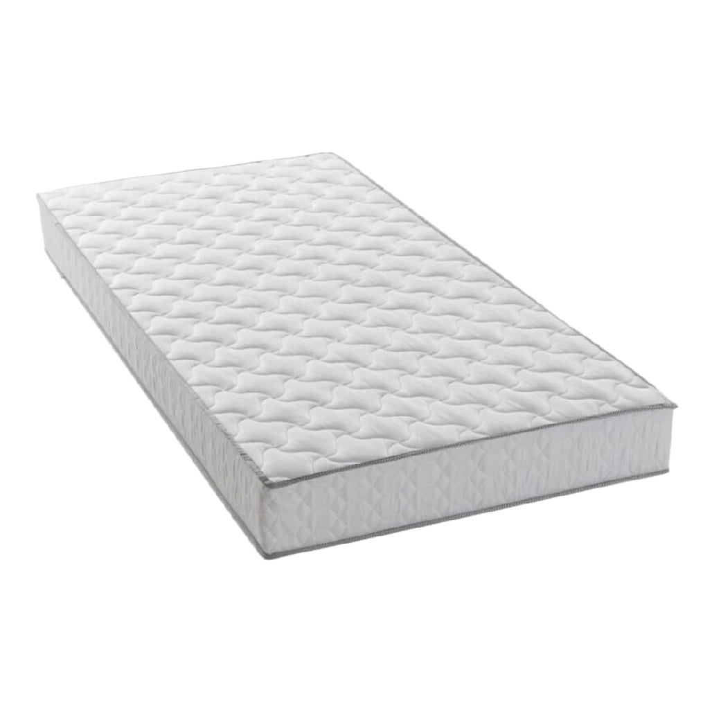 Matelas en mousse de polyuréthane, oreiller ergonomique intégré