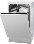 Amica Einbau-Geschirrspüler EGSPV 597 910 / vollintegriert / 60 cm breit / 5 Programme, 12 Maßgedecke/Startzeitvorwahl