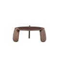 Table basse en bois avec design ergonomique