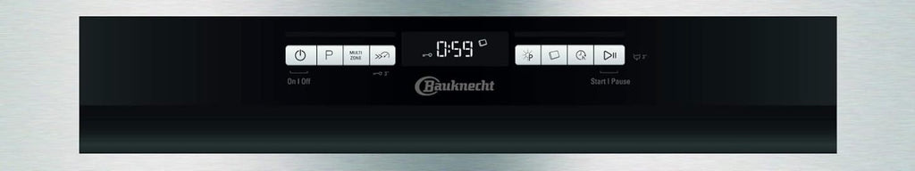 Bauknecht BUO 3O41 PLT X Unterbau-Geschirrspüler 60 cm /14 Maßgedecke /10 Standardprogramme und 1 Sensorprogramm/PowerClean/ActiveDry/Besteckschublade/Vollwasserschutz