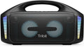 Tribit Bluetooth Lautsprecher StormBox Blast,Tragbarer Party Lautsprecher 90W Lauter Stereo Sound mit XBass LED-Lichtshow Bluetooth 5.3,Wasserdichter IPX7,TWS,30 Stunden Spielzeit für Draußen
