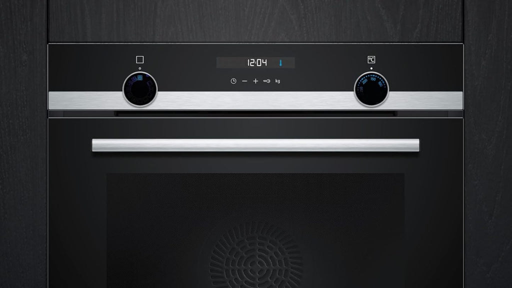 Siemens HB572ABS3, iQ300, Einbau-Backofen 60 x 60 cm, Air Fry, activeClean Pyrolyse Selbstreinung, LED-Touchbedienung, 3D Heißluft, Schnellaufheizung, cookControl10 Automatikprogramme, Edelstahl