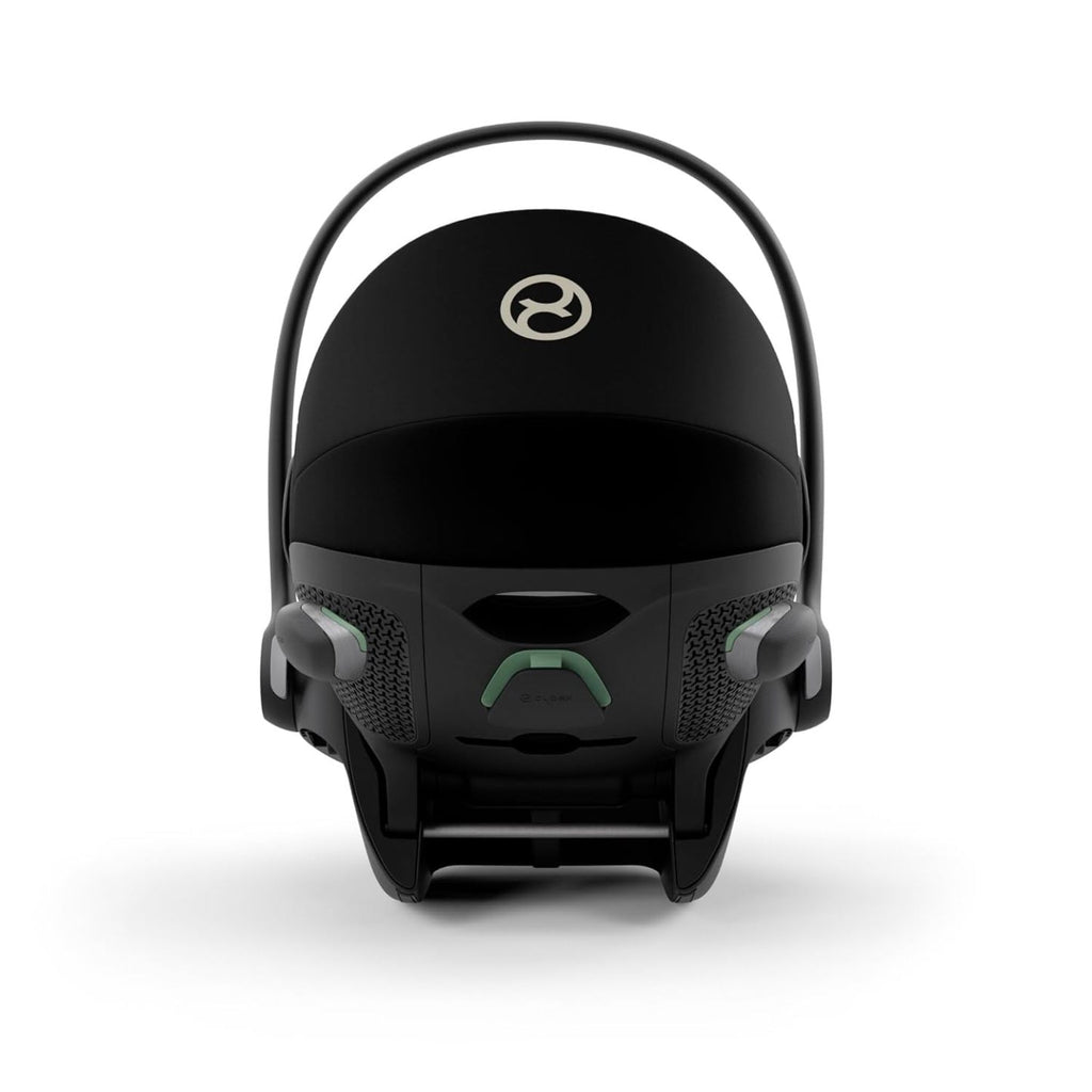 CYBEX Gold Kinderwagen EOS Lux 2-in-1 mit Babyschale Aton B2 i-Size und Babyschalen-Adapter, Reisesystem, Ab Geburt bis 22 kg (ca. 4 Jahre), Moon Black (Schwarz)