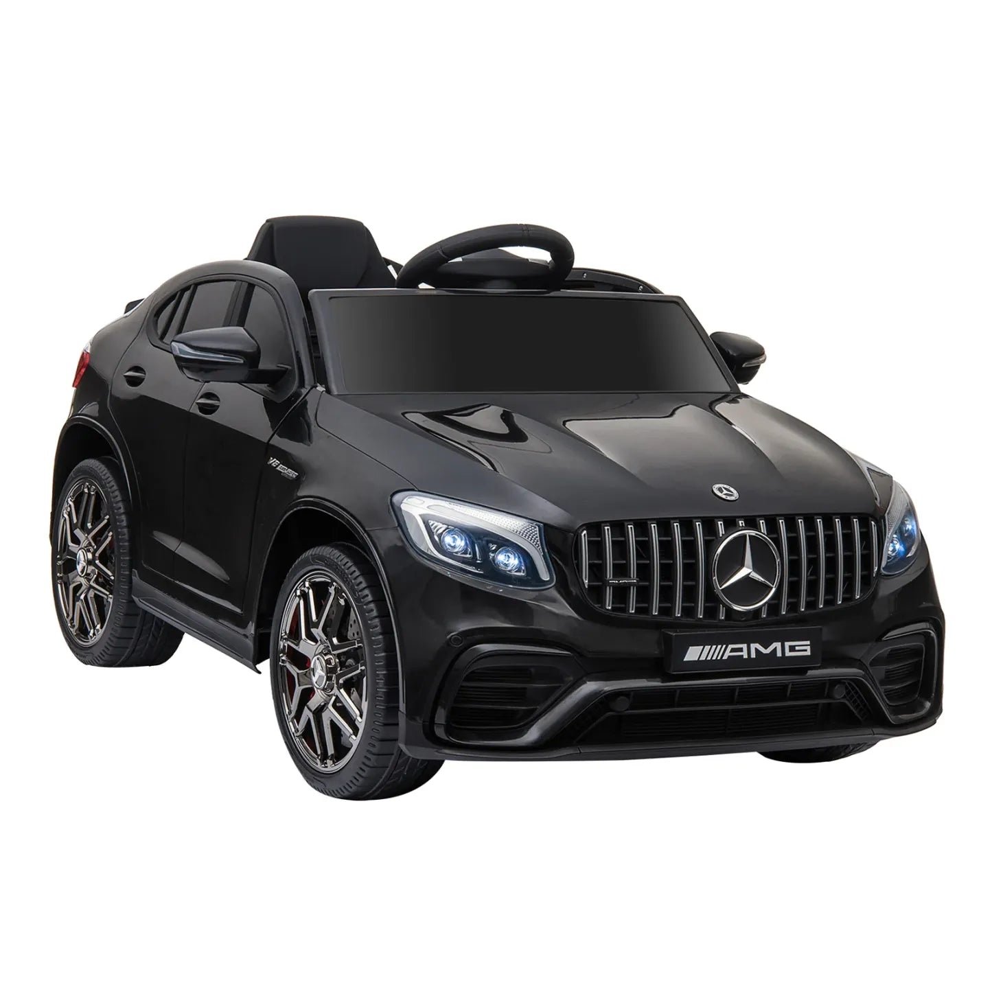 HOMCOM Kinder-Elektroauto Mercedes-Benz AMG mit Fernbedienung & Musik