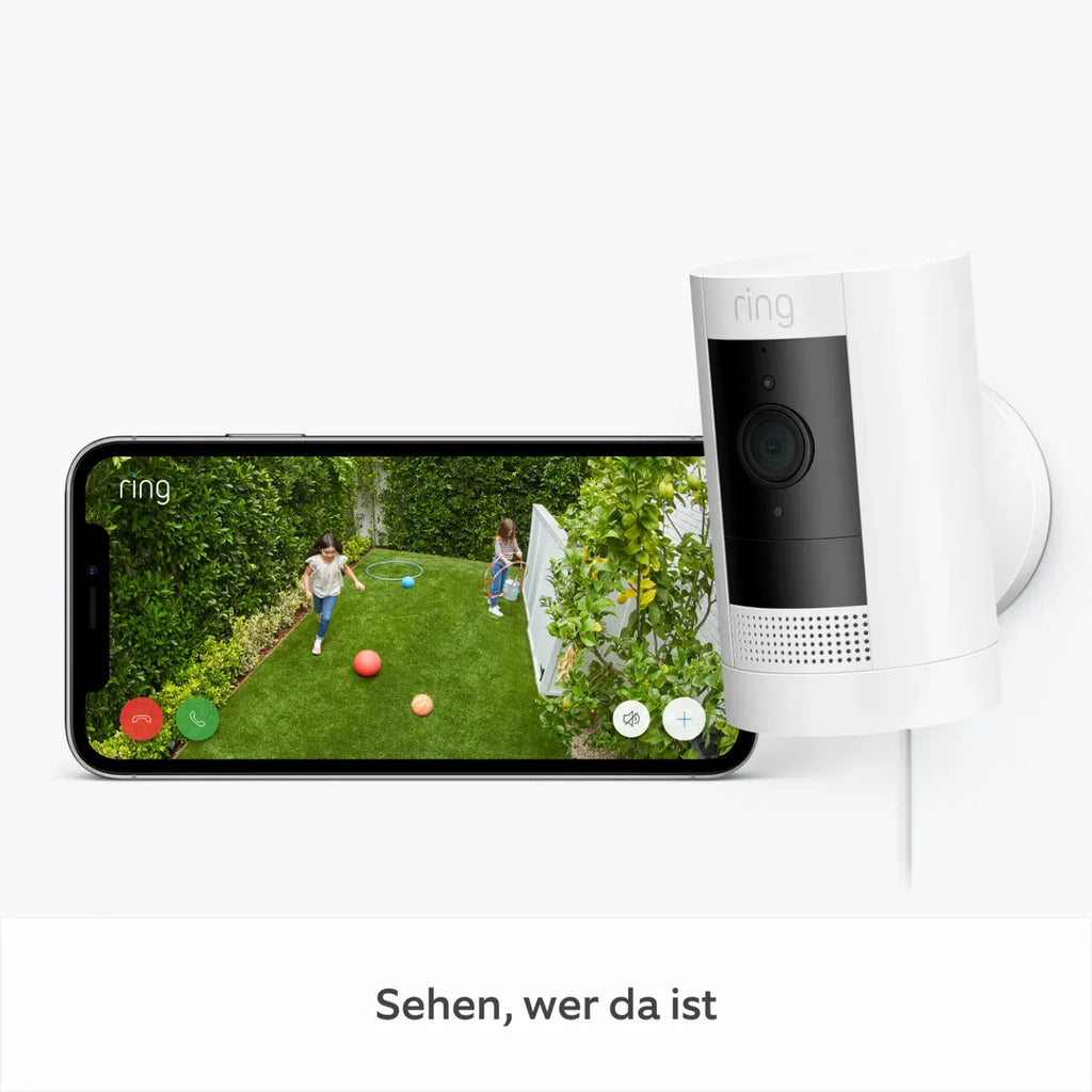 2er-Set Auenkamera Netzstecker | Stick Up Cam Plug-In