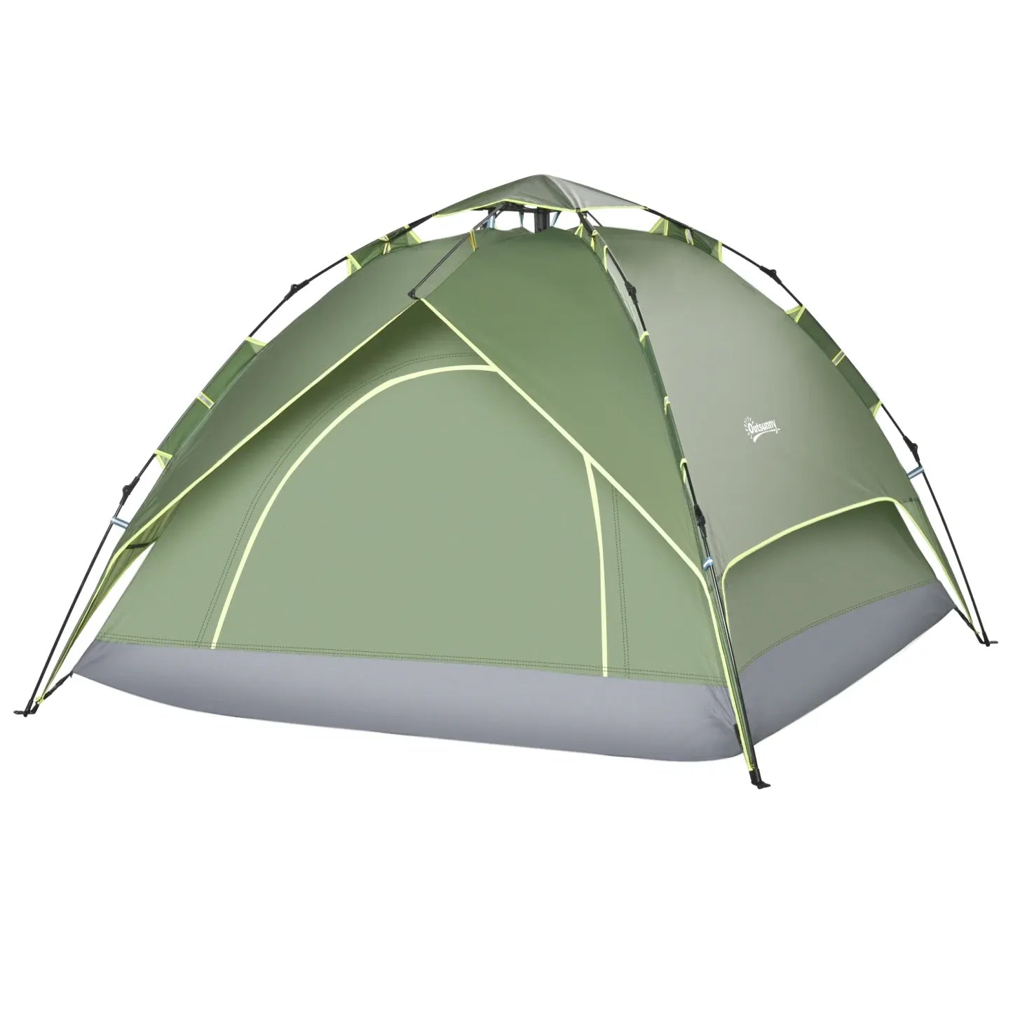 Outsunny Campingzelt 4-Jahreszeiten Quick-Up Überdachung Outdoor