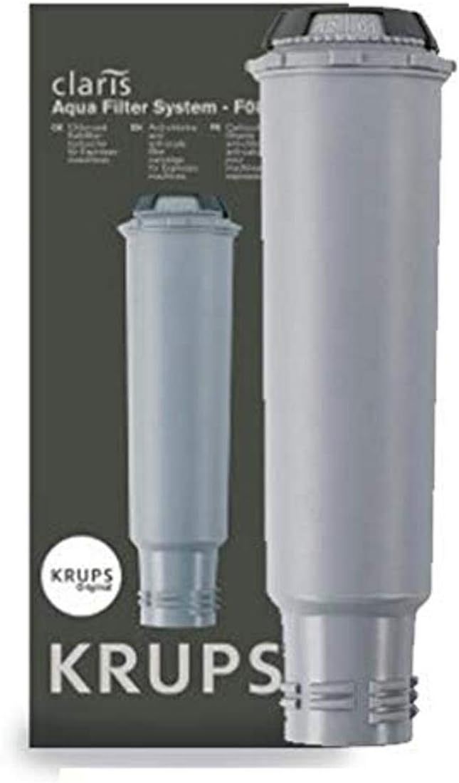 Krups Arabica Picto Kaffeevollautomat, Milchschaumdüse, 2-Tassen-Funktion, Drehregler, Einfache Reinigung, Kaffeemaschine, Schwarz, EA810870