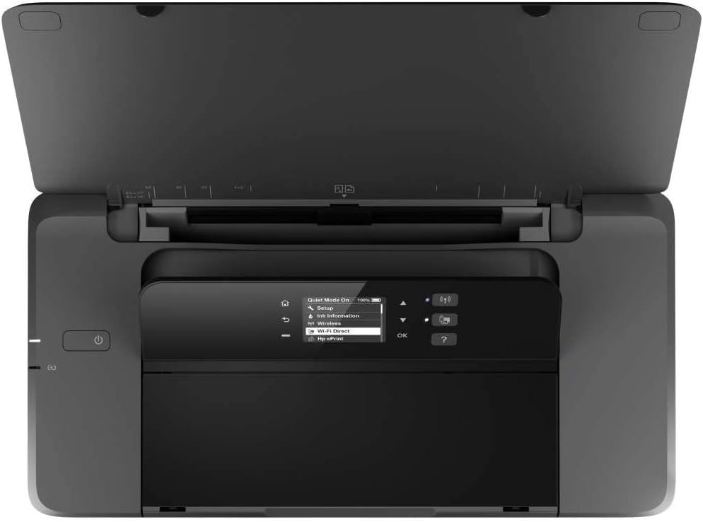 HP OfficeJet 200 Mobiler Tintenstrahldrucker (A4, Drucker, WLAN, HP ePrint, Airprint, USB, 4800 x 1200 dpi) schwarz
