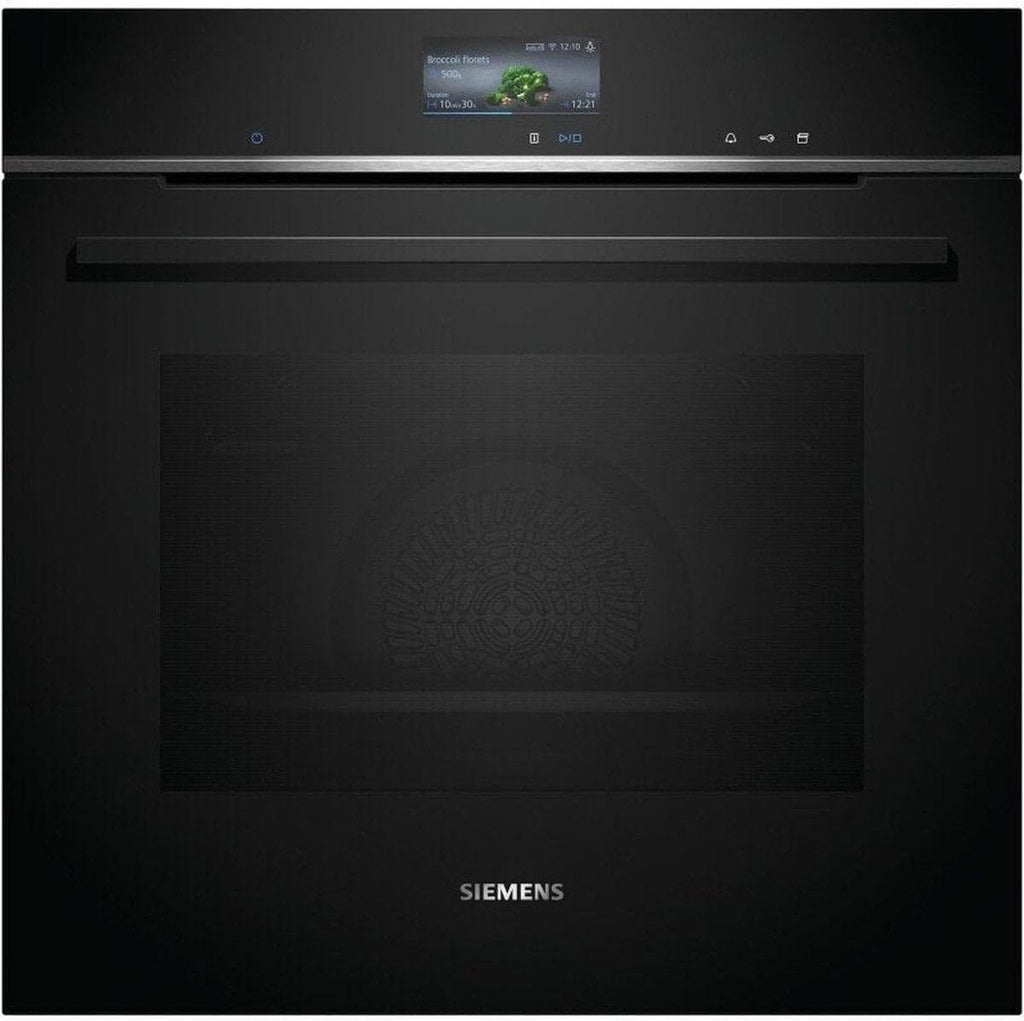 Siemens HB572ABS3, iQ300, Einbau-Backofen 60 x 60 cm, Air Fry, activeClean Pyrolyse Selbstreinung, LED-Touchbedienung, 3D Heißluft, Schnellaufheizung, cookControl10 Automatikprogramme, Edelstahl