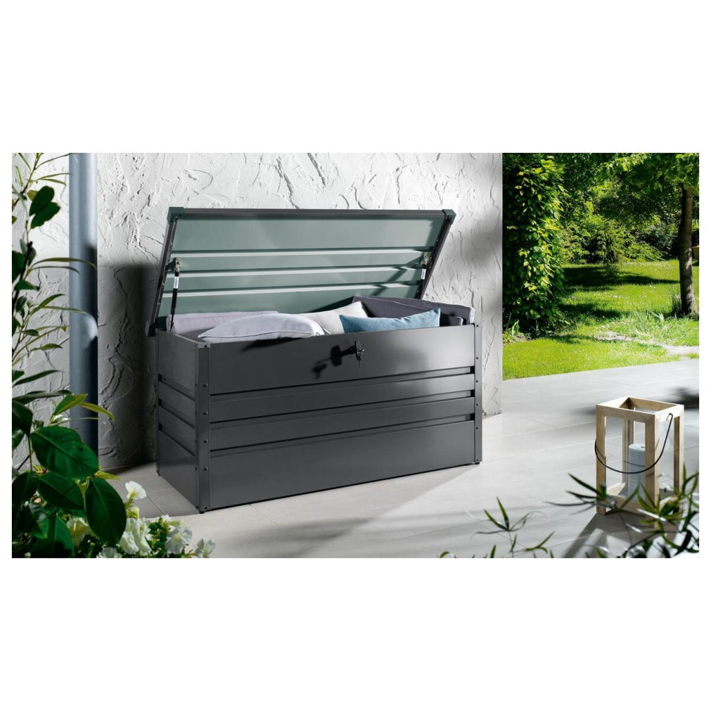 LIVARNO home Gartenbox, inkl. Drehschloss mit 2 Schlüsseln - B-Ware neuwertig