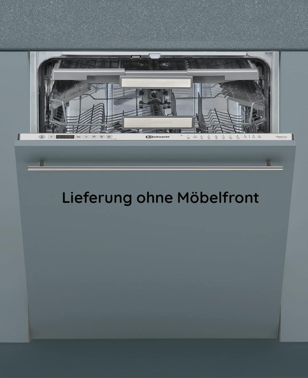 Bauknecht BUO 3O41 PLT X Unterbau-Geschirrspüler 60 cm /14 Maßgedecke /10 Standardprogramme und 1 Sensorprogramm/PowerClean/ActiveDry/Besteckschublade/Vollwasserschutz