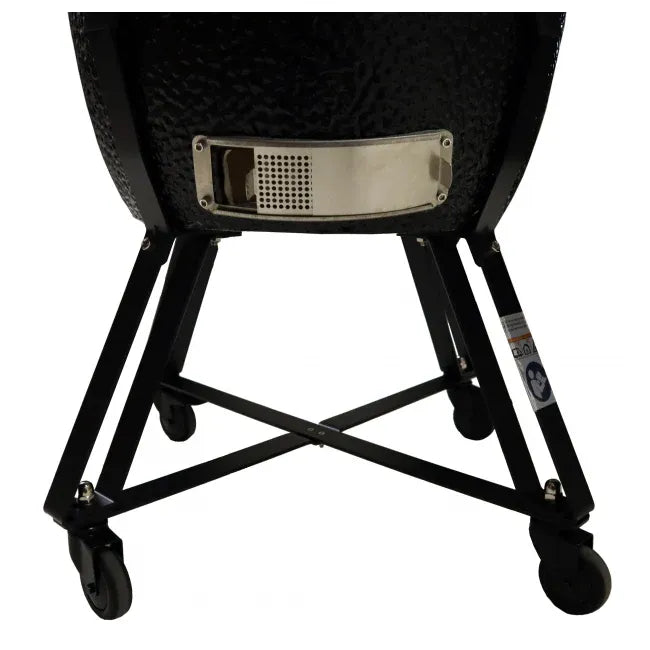 Kobe Kamado Holzkohlegrill Professional XL Black Edition, 23,5 , 113x81x113 cm
