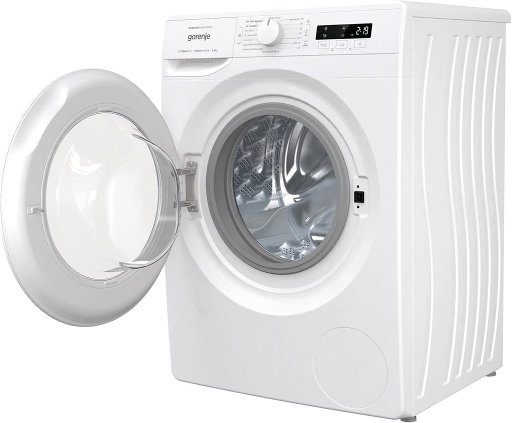 GORENJE WNPI84APS Waschmaschine LED Display Inverter PowerDrive Motor AquaStop Dampffunktion 16 Programme
