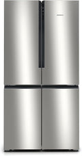 SIEMENS KF96NVPEA iQ300 Multi-Door-Kühlschrank, 183 x 91 cm, 405 L Kühlen & 200 L Gefrieren, hyperFresh längere Frische, noFrost nie wieder abtauen, superCooling schnellere Kühlung