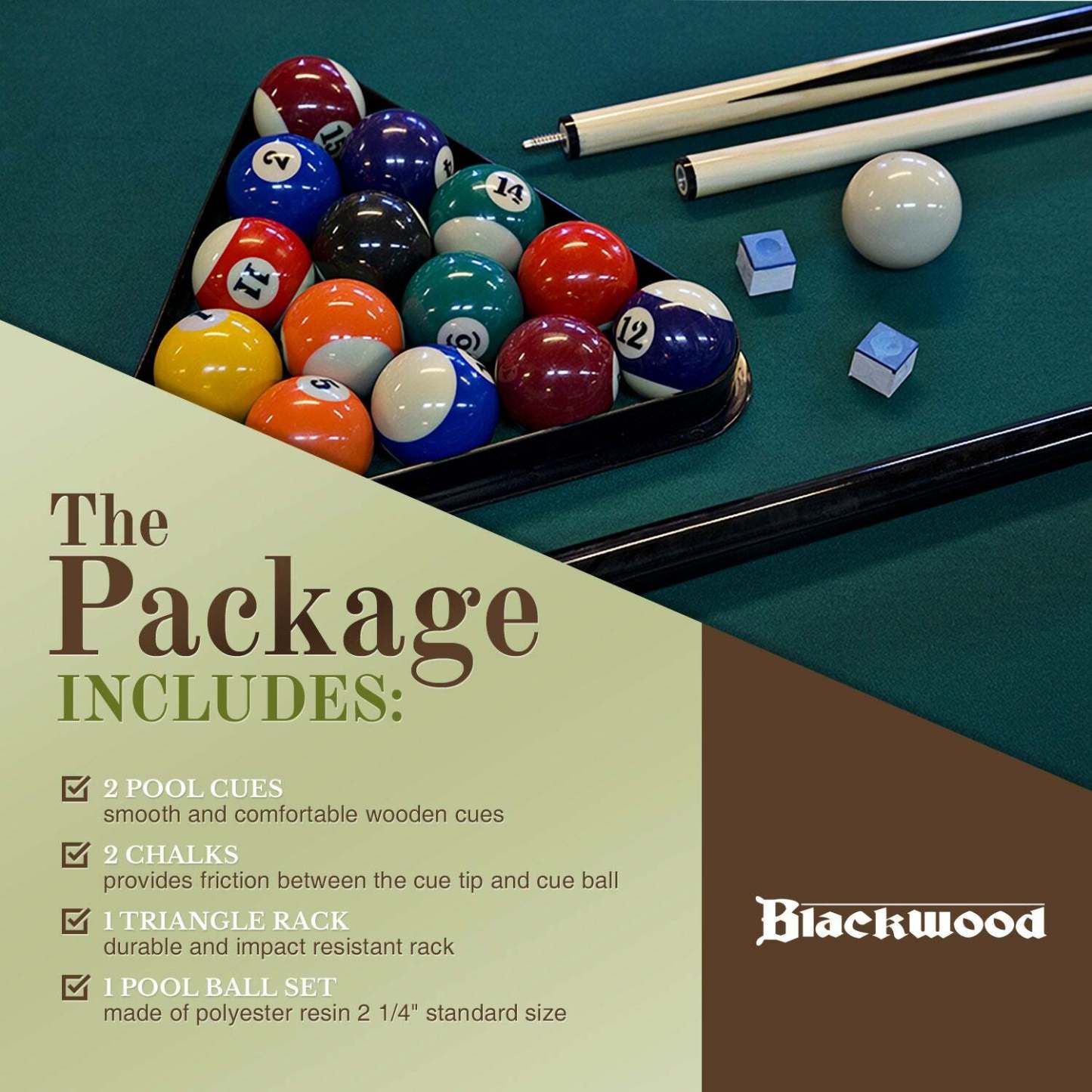 Blackwood Billardtisch Official 7'