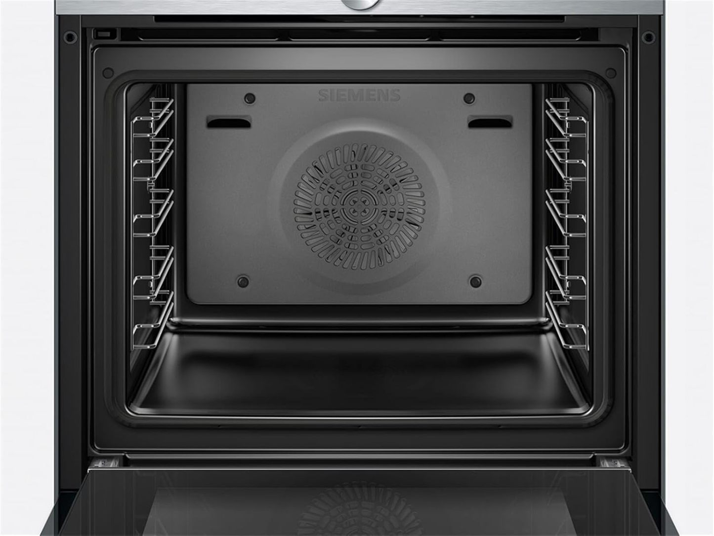 Siemens HB572ABS3, iQ300, Einbau-Backofen 60 x 60 cm, Air Fry, activeClean Pyrolyse Selbstreinung, LED-Touchbedienung, 3D Heißluft, Schnellaufheizung, cookControl10 Automatikprogramme, Edelstahl