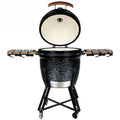 Kobe Kamado Holzkohlegrill Professional XL Black Edition, 23,5 , 113x81x113 cm
