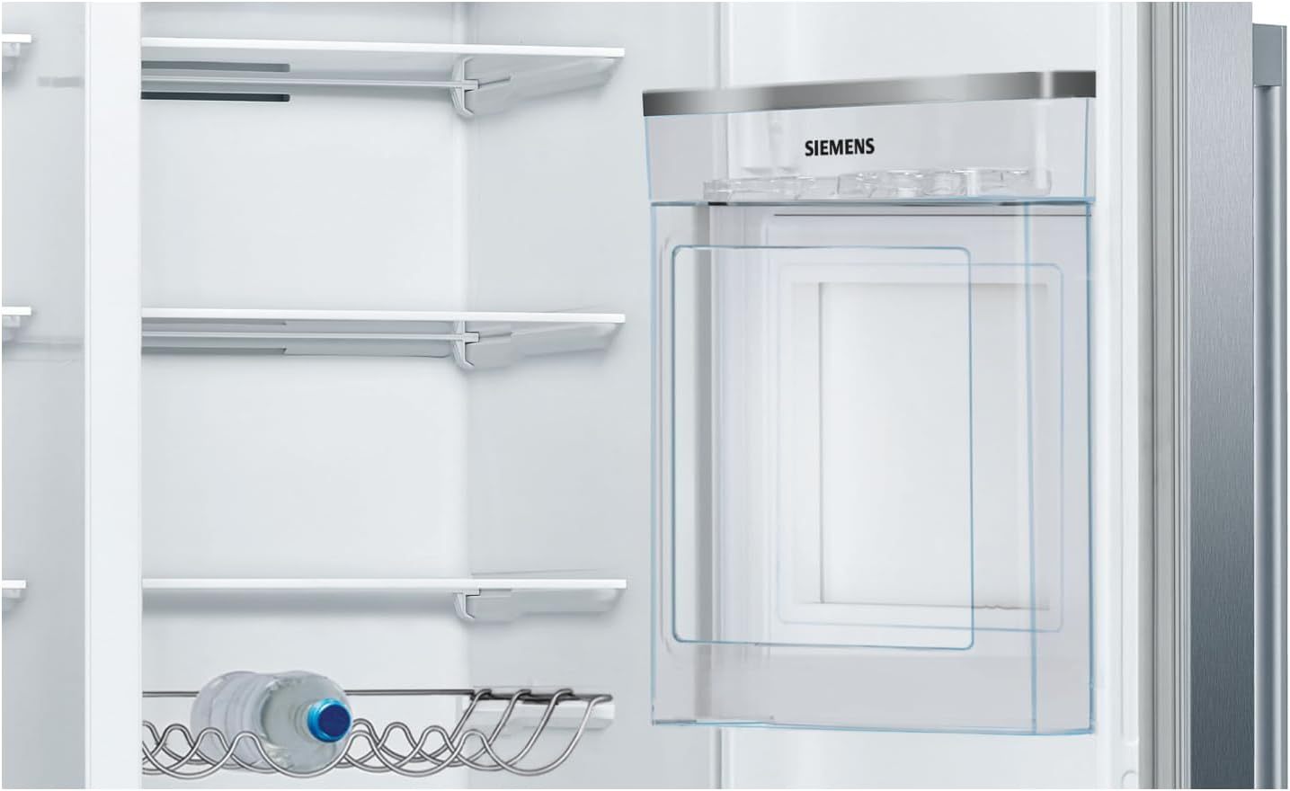 SIEMENS KF96NVPEA iQ300 Multi-Door-Kühlschrank, 183 x 91 cm, 405 L Kühlen & 200 L Gefrieren, hyperFresh längere Frische, noFrost nie wieder abtauen, superCooling schnellere Kühlung
