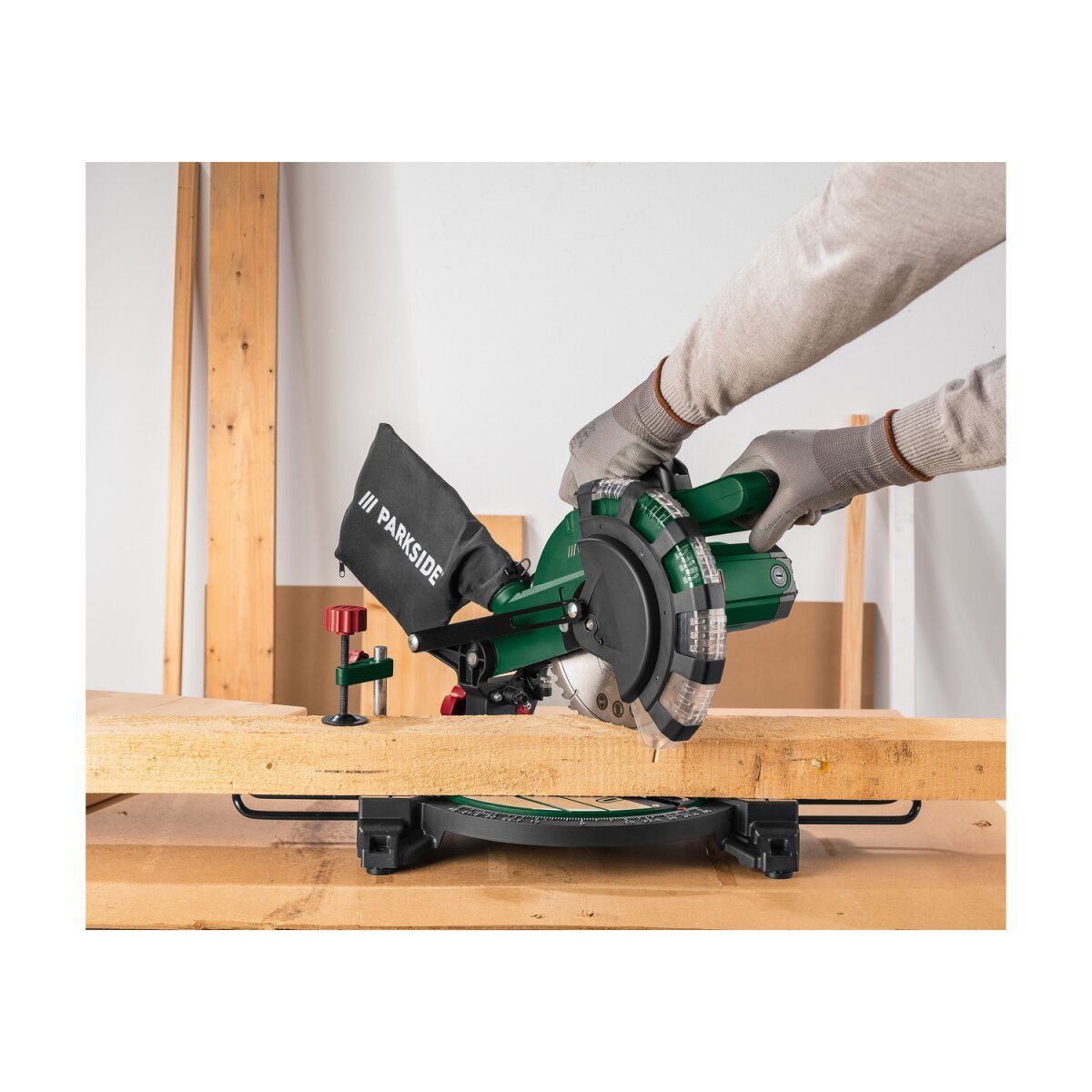 PARKSIDE® »PKS 1500 C4« Kapp- und Gehrungssäge, 1500 W - B-Ware sehr gut