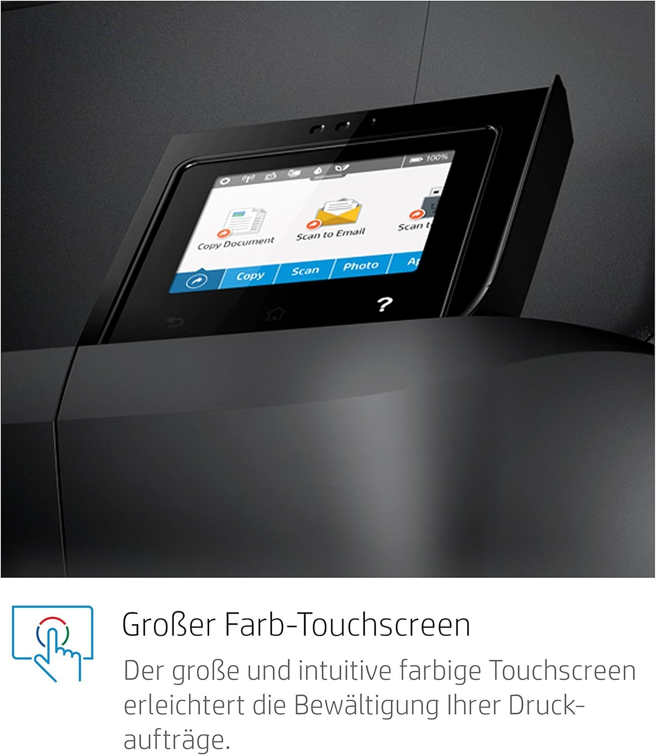 HP OfficeJet 200 Mobiler Tintenstrahldrucker (A4, Drucker, WLAN, HP ePrint, Airprint, USB, 4800 x 1200 dpi) schwarz