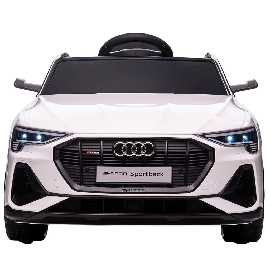 HOMCOM Audi E-tron Kinderauto 12V mit Fernbedienung