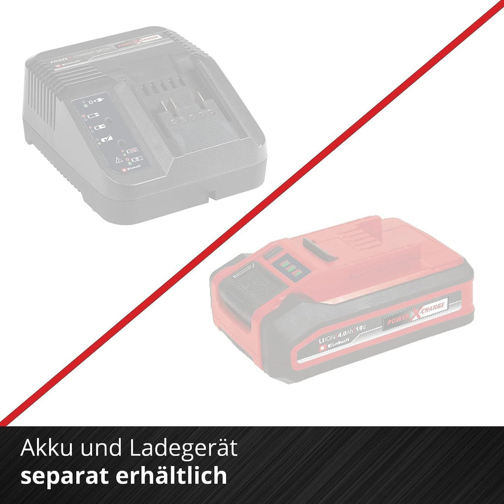 Einhell Akku-Teleskop-Heckenschere GE-HH 18/45 Li T-Solo Power X-Change (Li-Ion, 18 V, 45 cm Schwertlnge, Messer aus diamantgeschliffenem Stahl, ohne Akku und Ladegert)