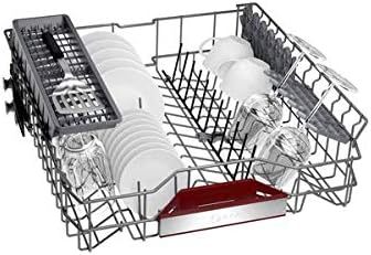 NEFF S157YCX03E, N 70, Smarter Geschirrspüler Vollintegriert, 60 cm, Besteckschublade, Made in Germany, Zeolith-Trocknung, besonders leise Spülmaschine, höhenverstellbarer Oberkorb, starker Sprühdruck
