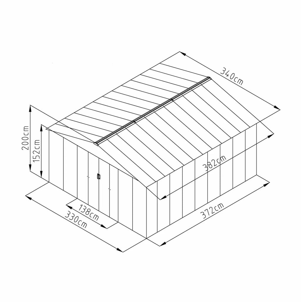 Fornorth Gerteschuppen, 12.99m2