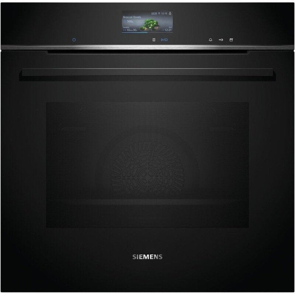 Siemens HB572ABS3, iQ300, Einbau-Backofen 60 x 60 cm, Air Fry, activeClean Pyrolyse Selbstreinung, LED-Touchbedienung, 3D Heißluft, Schnellaufheizung, cookControl10 Automatikprogramme, Edelstahl