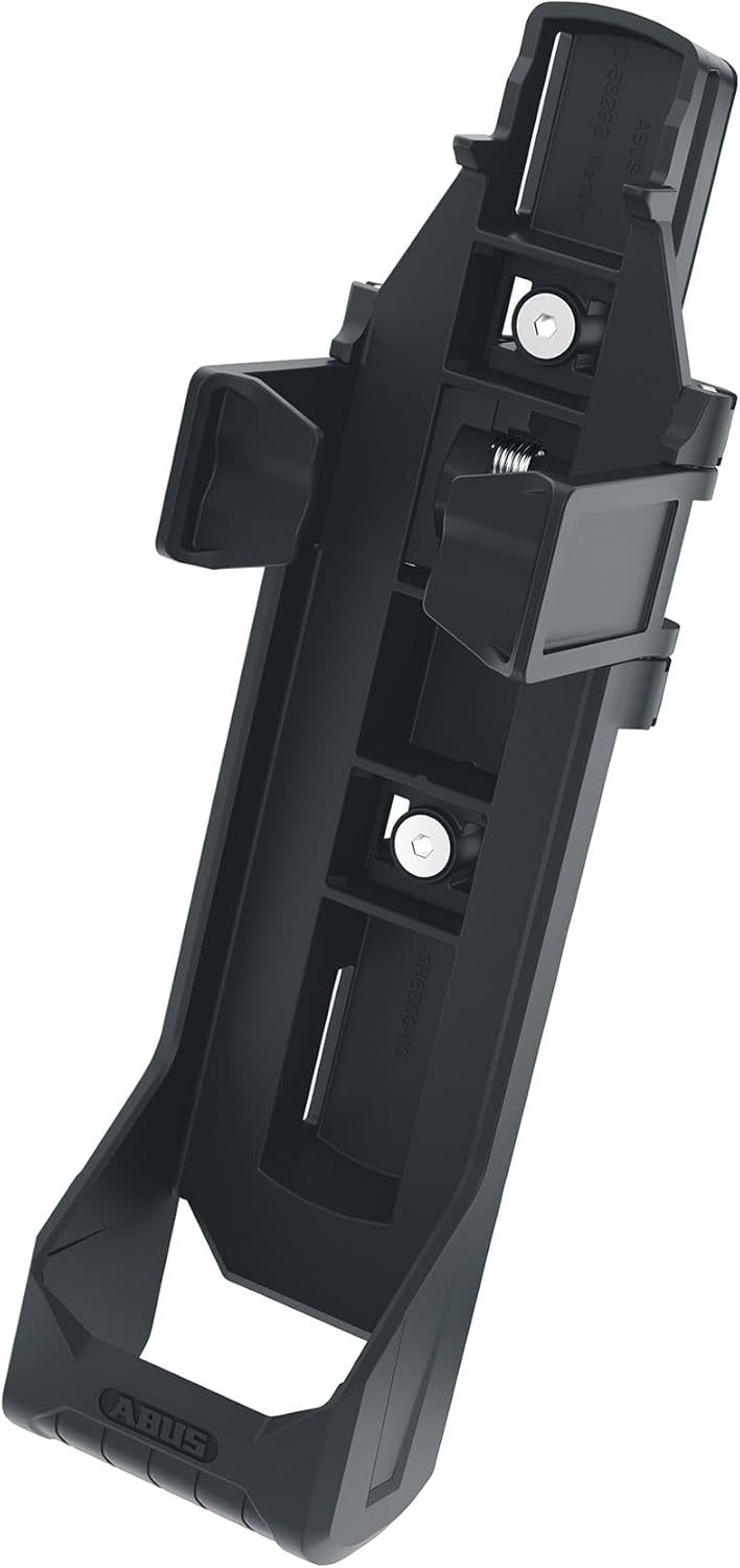 ABUS Faltschloss Bordo Granit XPlus 6500 SH mit Halterung - Fahrradschloss aus gehärtetem Stahl - ABUS-Sicherheitslevel 15-110 cm - Schwarz