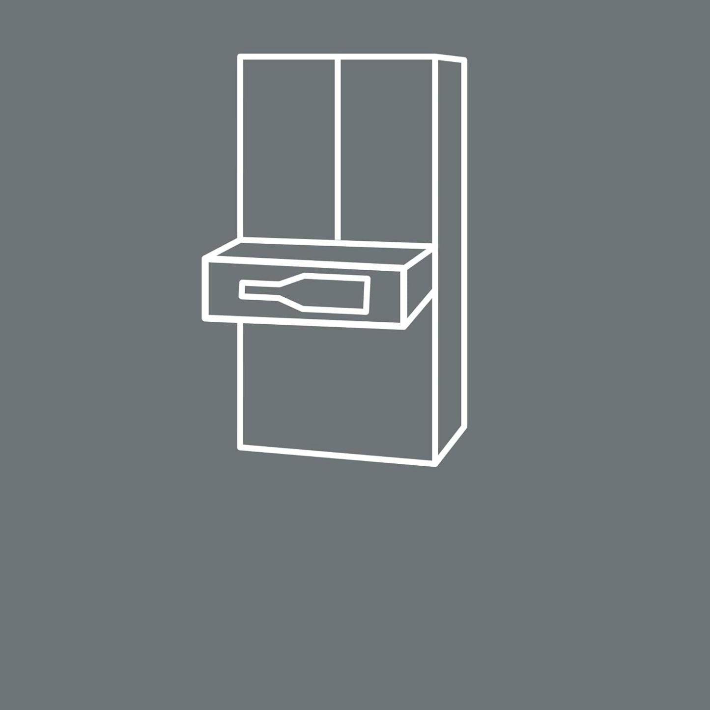 SIEMENS KF96NVPEA iQ300 Multi-Door-Kühlschrank, 183 x 91 cm, 405 L Kühlen & 200 L Gefrieren, hyperFresh längere Frische, noFrost nie wieder abtauen, superCooling schnellere Kühlung