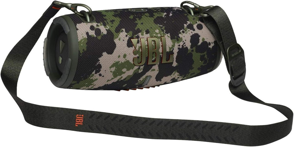 JBL Xtreme 3 Musikbox - Schwarz – Wasserdichter, portabler Stereo Bluetooth Speaker mit integrierter Powerbank – Mit nur einer Akku-Ladung bis zu 15 Stunden Musikgenuss