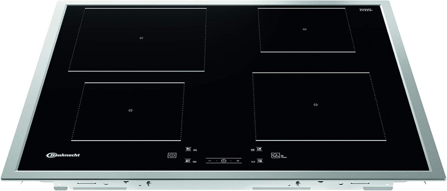Bauknecht Induktions-Kochfeld BQ 2760S FT / Booster/ Touch Control /Simmer-Funktion / Restwärmeanzeige/ flacher Edelstahl-Rahmen
