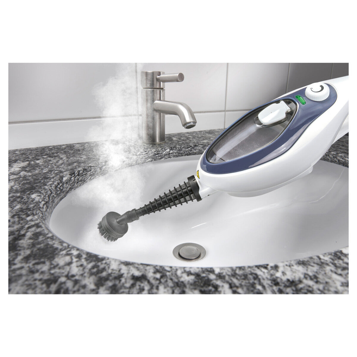SILVERCREST® Dampfmopp und Handdampfreiniger »SDM 1500 D4«, weiß - B-Ware neuwertig