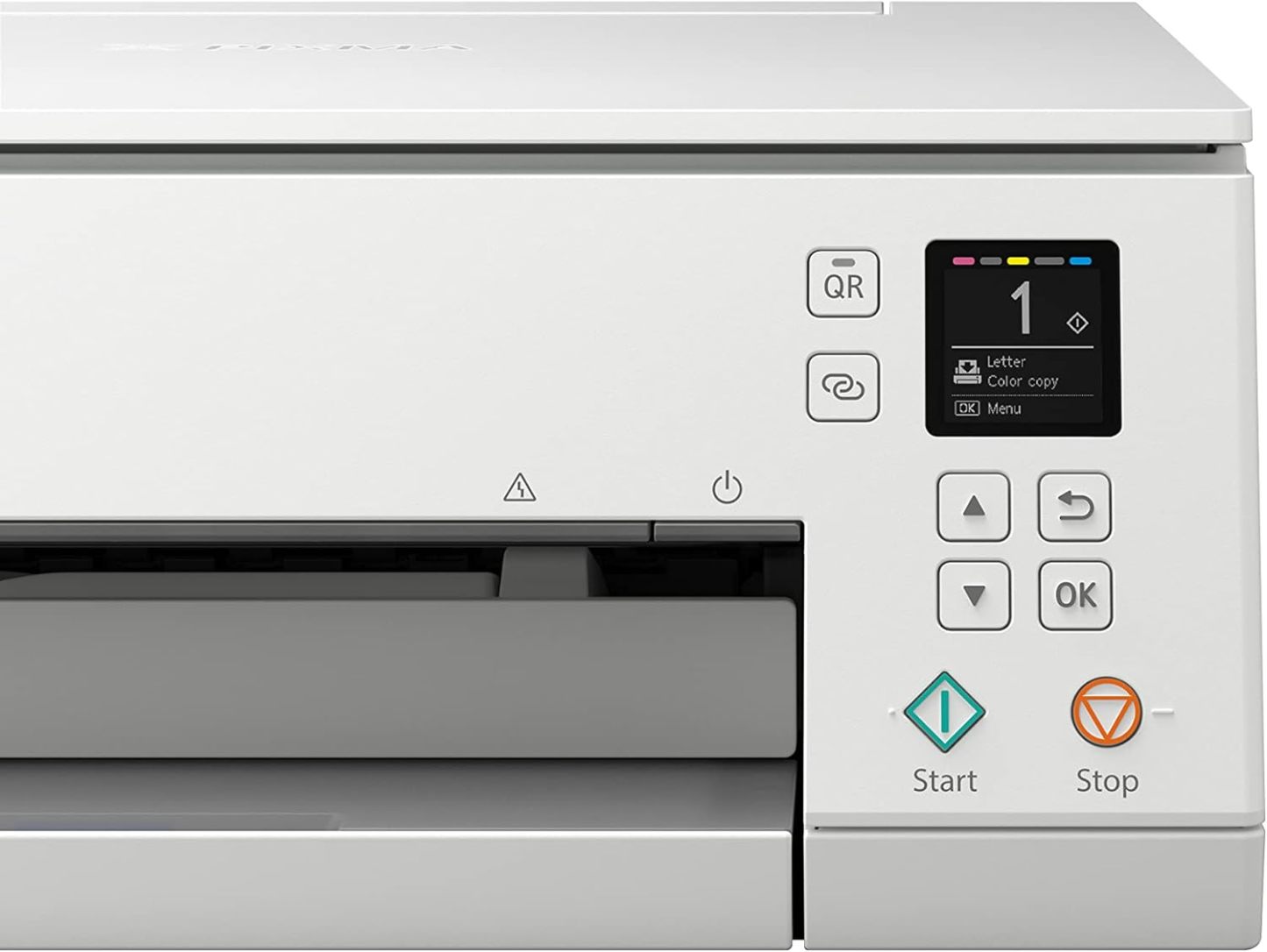 Canon PIXMA TS6350a Drucker Farbtintenstrahl Multifunktionsgerät DIN A4 (Fotodrucker, Scanner, Kopierer, OLED, 4.800x1.200 dpi, USB, WLAN, 5 separate Tinten, Duplexdruck, 2 Papierzuführungen), schwarz