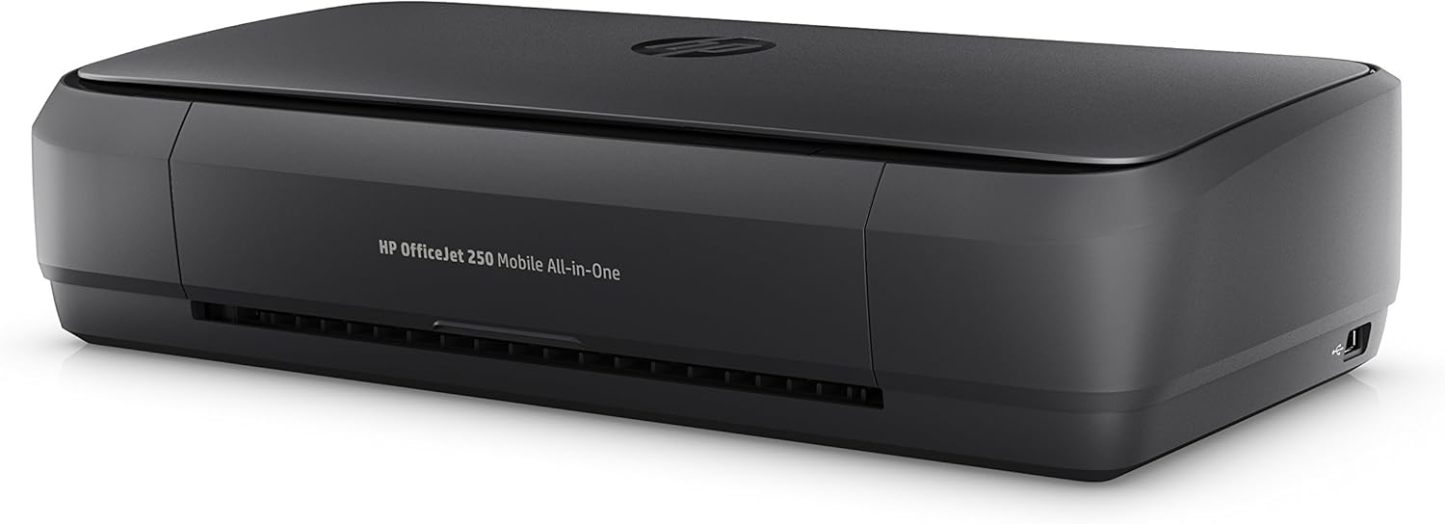 HP OfficeJet 200 Mobiler Tintenstrahldrucker (A4, Drucker, WLAN, HP ePrint, Airprint, USB, 4800 x 1200 dpi) schwarz