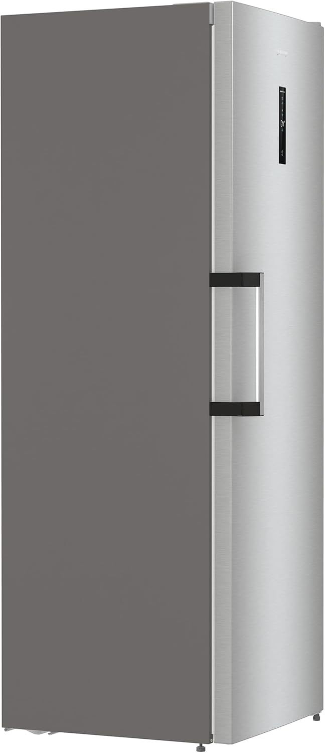 Gorenje R 619 DAXL6 Kühlschrank/AdaptTech/FreshZone/Schnellkühlfunktion/Umluft-Kühlsystem/LED Display / 398l / 185cm / EEK D/Edelstahl