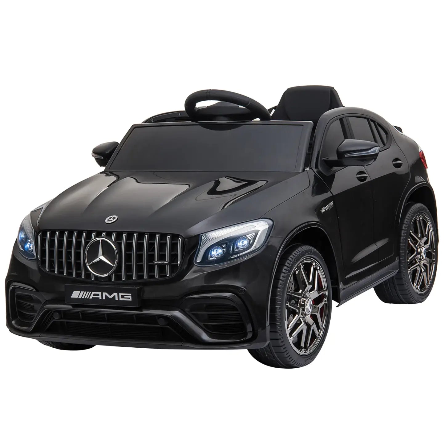 HOMCOM Kinder-Elektroauto Mercedes-Benz AMG mit Fernbedienung & Musik