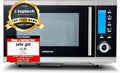 MEDION MD 15501 4 in 1 Mikrowelle mit Grill (25 Liter, 900 Watt, 1100 Watt Grill, 2500 Watt Heißluft, 10 Automatik-Programme) silber